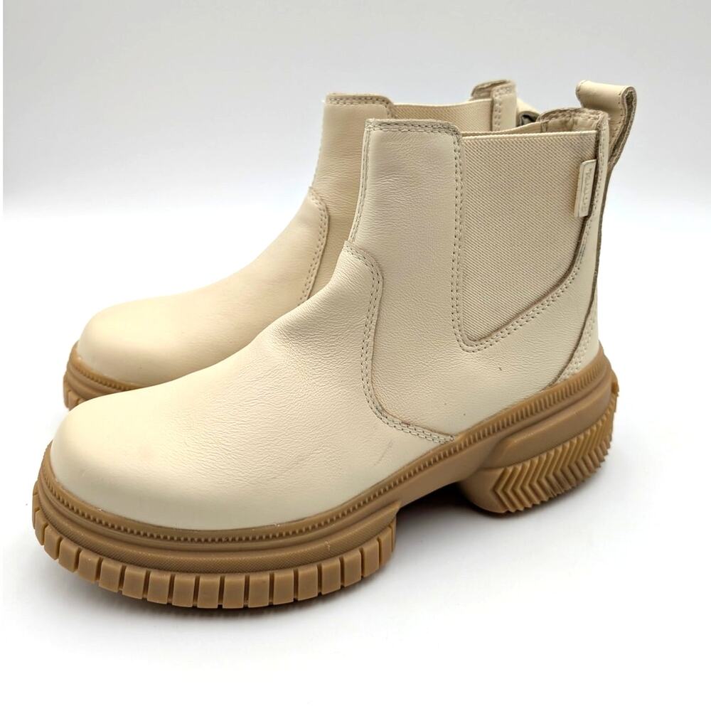Sorel Ona Ave Waterproof Chelsea Boots Women's Honey White Size US7.5 EU38.5